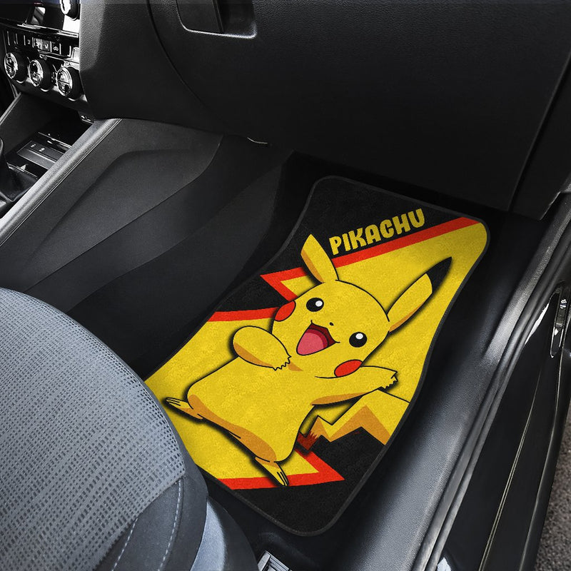 Pikachu Car Floor Mats Custom Anime Pokemon Car Interior Accessories Nearkii