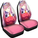 Zero Two Darling Car Premium Custom Car Seat Covers Decor Protectors Nearkii