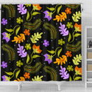 Flowers Shower Curtain Nearkii