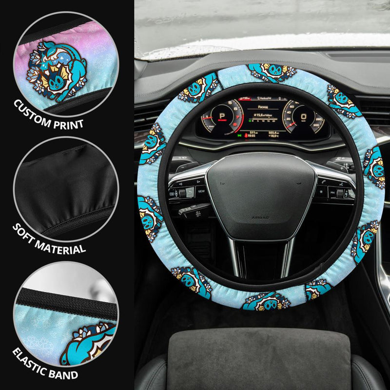Vaporeon Pokemon Car Steering Wheel Cover Nearkii