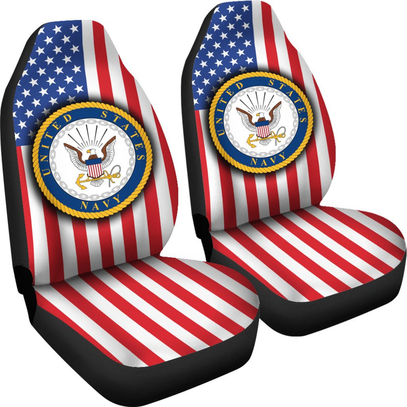 Best United States Navy Premium Custom Car Seat Covers Decor Protector Nearkii