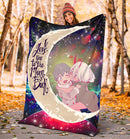 Darling In The Franxx Hiro And Zero Two Love You To The Moon Galaxy Premium Blanket Nearkii
