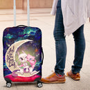 Pokemon Couple Mew Mewtwo Love You To The Moon Galaxy Luggage Cover Suitcase Protector Nearkii