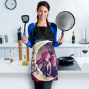 SAO Sword Art Online Asuna Kirito Love You To The Moon Galaxy Custom Apron Best Gift For Anyone Who Loves Cooking Nearkii