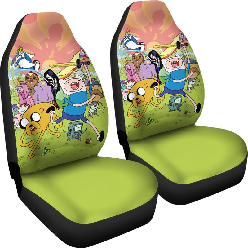 Adventure Time Premium Custom Car Seat Covers Decor Protectors 6 Nearkii