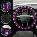 Kamado Nezuko Demon Slayer Anime Premium Custom Car Steering Wheel Cover 3 Nearkii