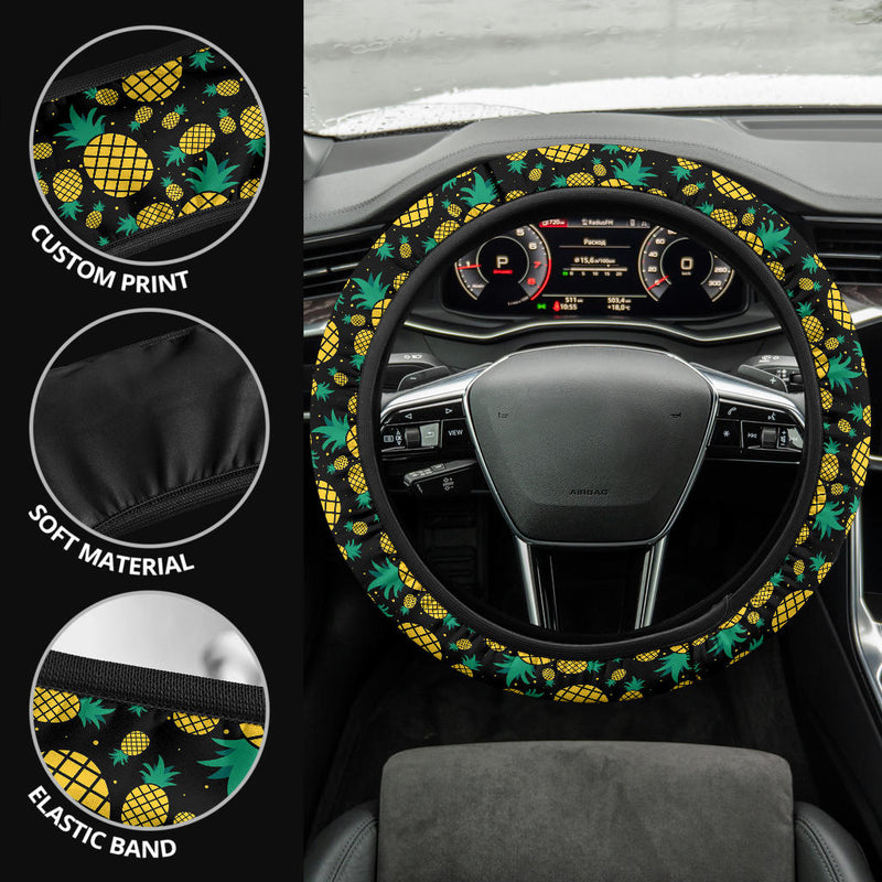 Pinapple Premium Car Steering Wheel Cover Nearkii