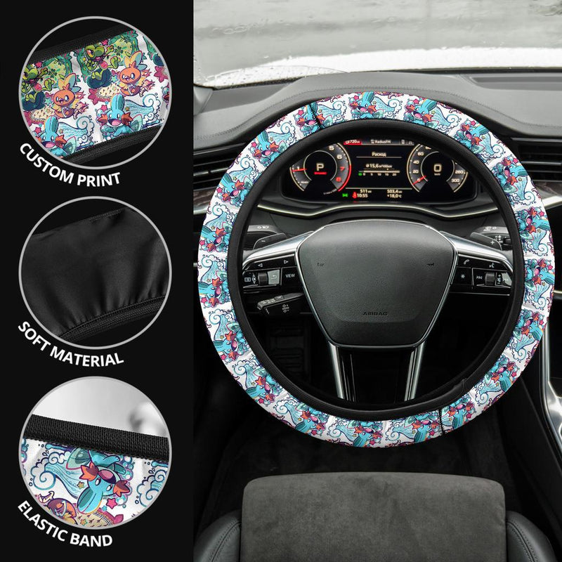 Torchic Pokemon Car Steering Wheel Cover Nearkii