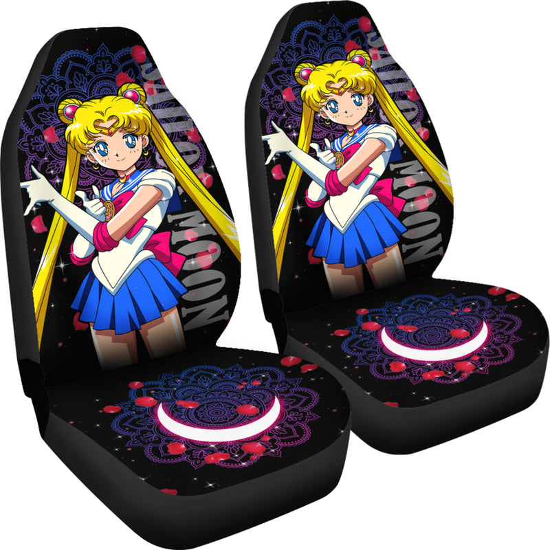 Sailor Moon Anime Premium Custom Car Seat Covers Decor Protectors Nearkii