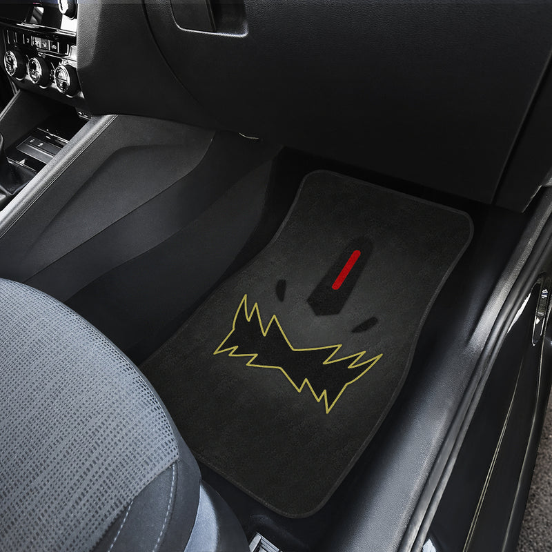 Black Dino Thunder Power Rangers Car Floor Mats Car Accessories Nearkii