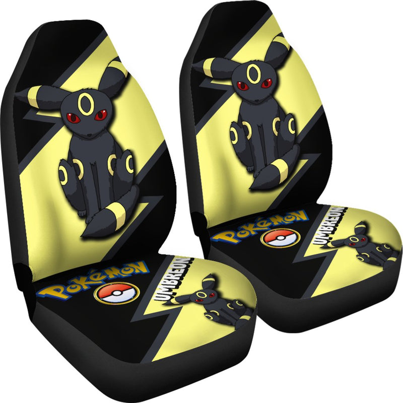 Umbreon Car Seat Covers Custom Anime Pokemon Car Accessories Nearkii