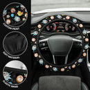 Rick And Morty Print Christmas Premium Custom Car Steering Wheel Cover Nearkii