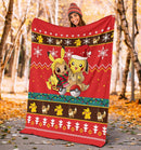 Gearzime Pokemon Christmas Blanket Ugly Fleece Amazing Gift Idea Nearkii
