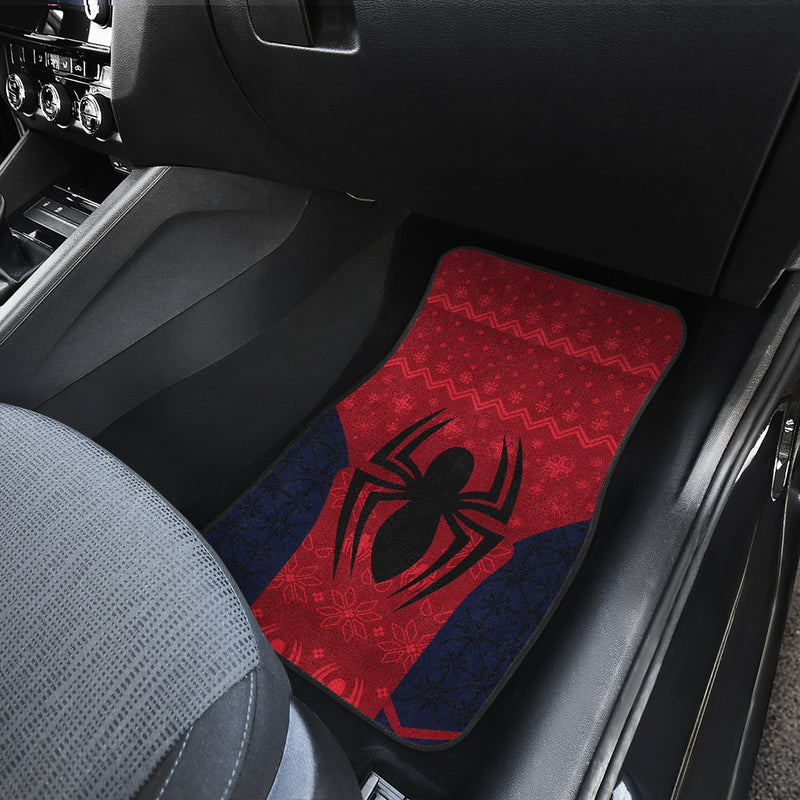 Spiderman Christmas Car Floor Mats Car Accessories Nearkii