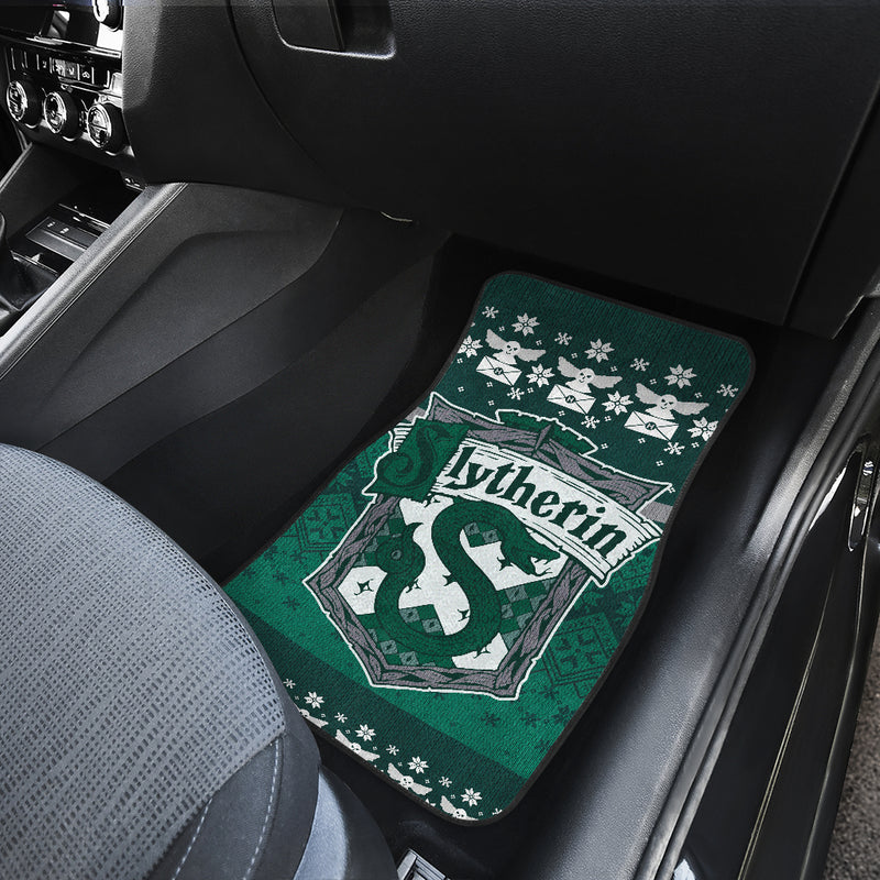 Harry Potter Slytherin Car Floor Mats Car Accessories Nearkii