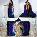 Aladin Couple Love You To The Moon Galaxy Economy Hooded Blanket Nearkii