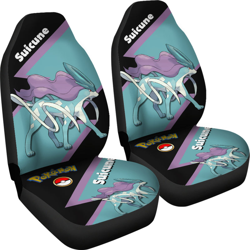 Suicune Pokemon Premium Custom Car Seat Covers Decor Protectors Nearkii