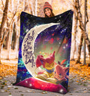 Skitty And Jigglypuff Pokemon Love You To The Moon Galaxy Blanket Nearkii