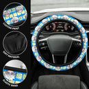 Hunter X Hunter Killua Zoldyck Lightning Anime Premium Custom Car Steering Wheel Cover Nearkii