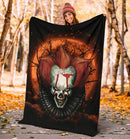 It Horror Movie Moonlight Premium Blanket Nearkii