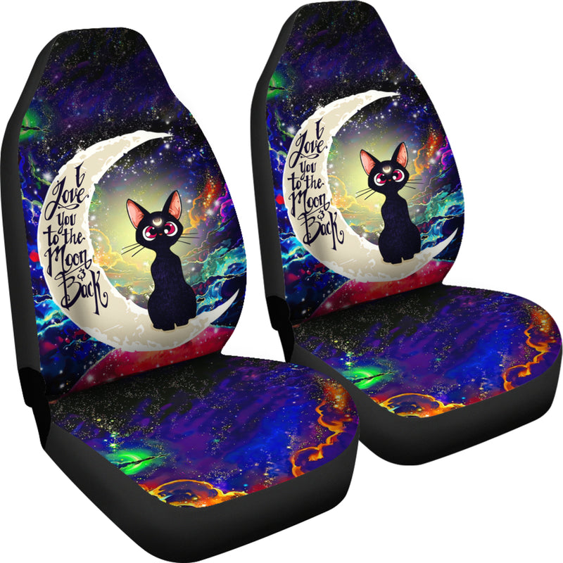Cat Sailor Moon Love You To The Moon Galaxy Car Seat Covers Nearkii