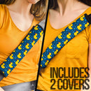 Little Pixel Yellow Duck Premium Custom Car Seat Belt Covers Nearkii