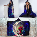 Chibi Deadpool Unicorn Toy Love You To The Moon Galaxy Economy Hooded Blanket Nearkii
