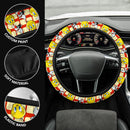 Looney Tunes Tweety Sylvester Premium Custom Car Steering Wheel Cover Nearkii