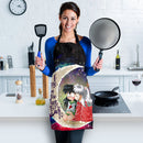 Inuyasha Love You To The Moon Galaxy Custom Apron Best Gift For Anyone Who Loves Cooking Nearkii