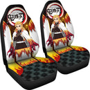 Rengoku Demon Slayer Season 2 Custom Car Premium Custom Car Seat Covers Decor Protectors Car Accessories Anime Gift Nearkii