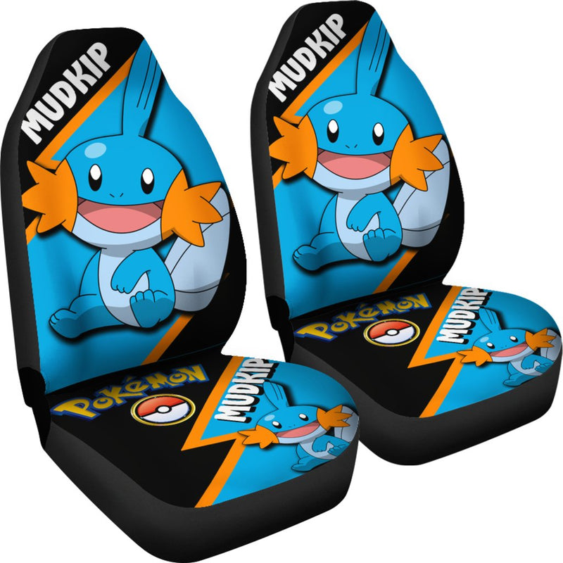 Mudkip Car Seat Covers Custom Anime Pokemon Car Accessories Nearkii
