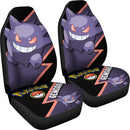 Gengar Car Seat Covers Custom Anime Pokemon Car Accessories Nearkii