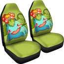 Venusaur Pokemon Chibi Premium Custom Car Seat Covers Decor Protector Nearkii