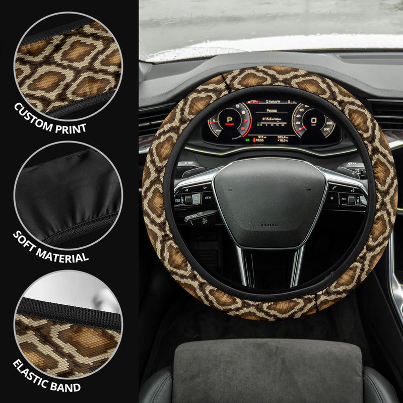 Python Premium Car Steering Wheel Cover Nearkii