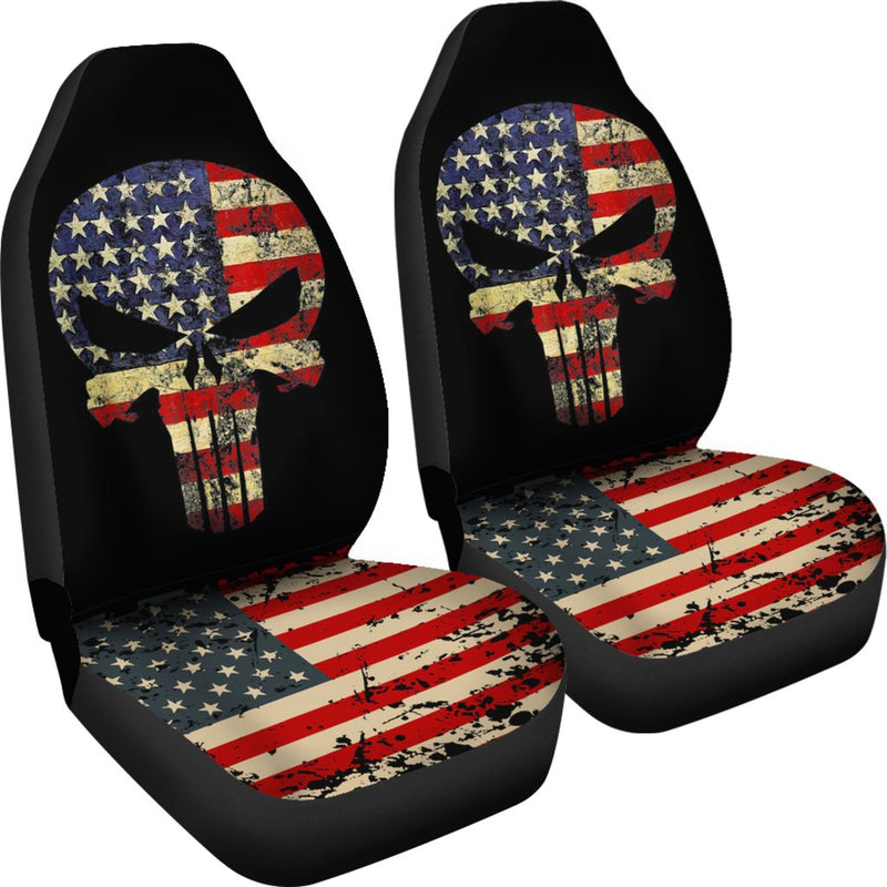 Best Team Merica Flag Premium Custom Car Seat Covers Decor Protector Nearkii