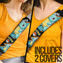 Squirtle car seat belt covers Anime Pokemon Custom Car Accessories Nearkii