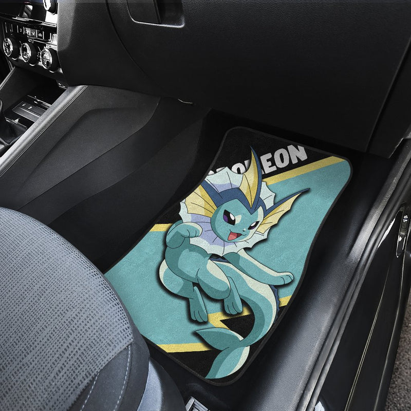 Vaporeon Car Floor Mats Custom Anime Pokemon Car Interior Accessories Nearkii