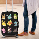 Cute Eevee Luggage Cover Suitcase Protector Nearkii