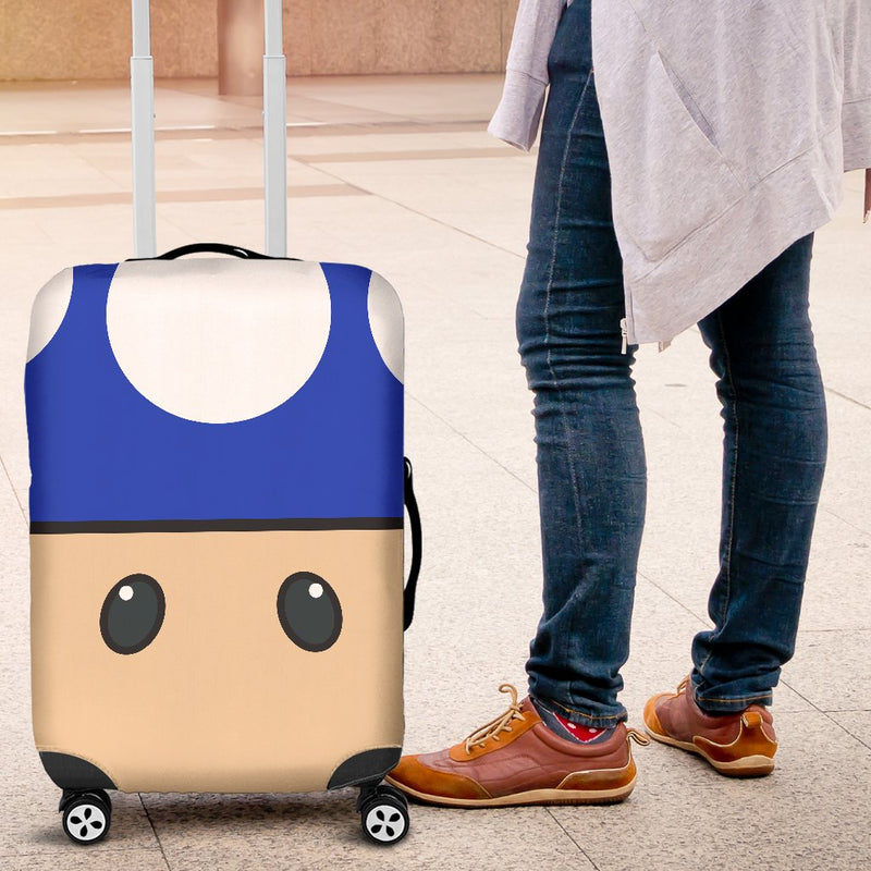 Mario Mushroom Luggage Cover Suitcase Protector Nearkii