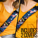 Greninja car seat belt covers Anime Pokemon Custom Car Accessories Nearkii