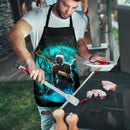 Spider Man Black Suit No Way Home Moonlight Custom Apron Best Gift For Anyone Who Loves Cooking