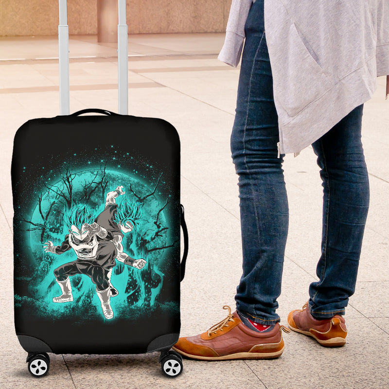 Goku Vegeta Moonlight Luggage Cover Suitcase Protector Nearkii