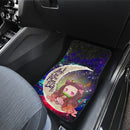 Nezuko Demon Slayer Love You To The Moon Galaxy Car Mats Nearkii