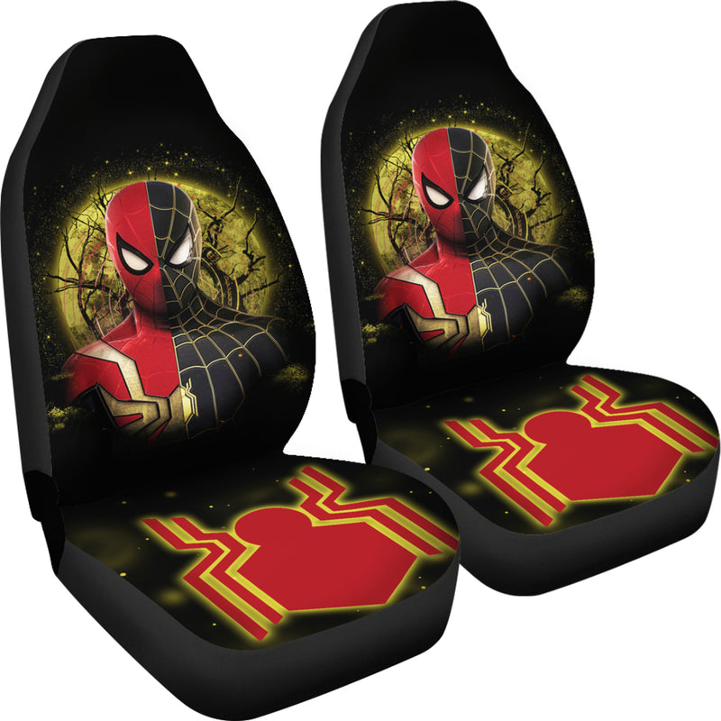 Spider Man Black Suit No Way Home Moonlight Premium Custom Car Seat Covers Decor Protectors Nearkii