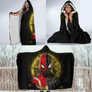 Spider Man Black Suit No Way Home 2 Moonlight Economy Hooded Blanket Nearkii