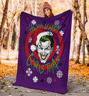 Joker Ha Ha Happy Christmas Ugly Christmas Custom Blanket Home Decor Nearkii