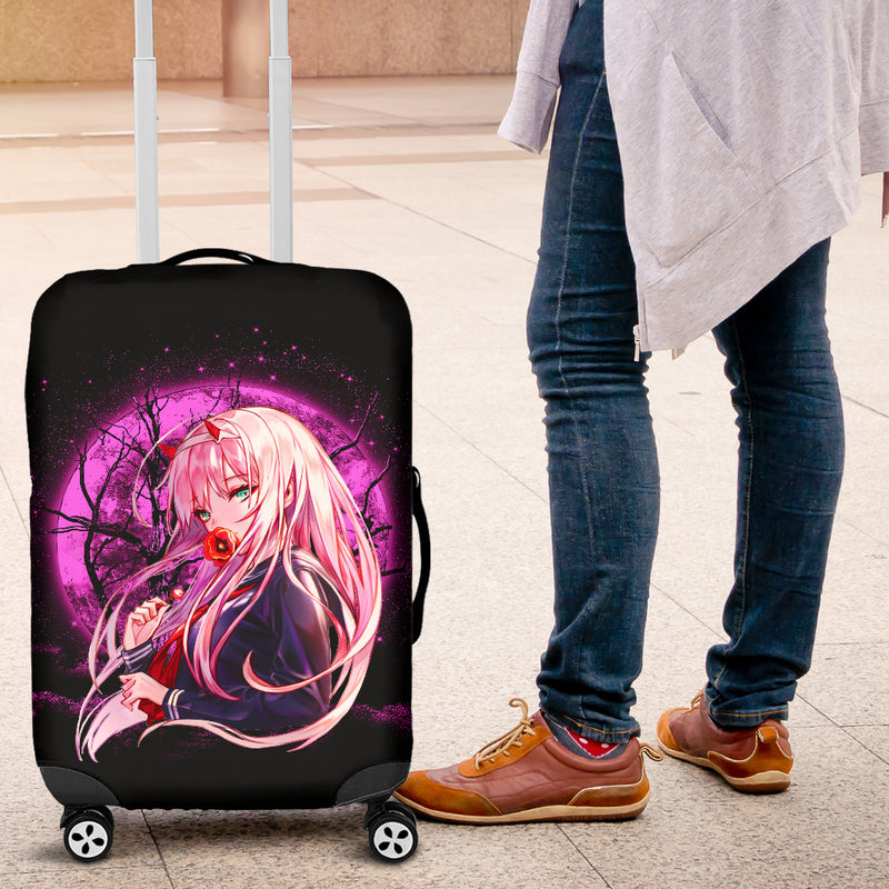 Zero Two Moonlight Luggage Cover Suitcase Protector Nearkii