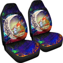 Fox Couple Zootopia Love You To The Moon Galaxy Car Seat Covers