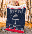 Star Wars Spaceship Ugly Christmas Custom Blanket Home Decor Nearkii