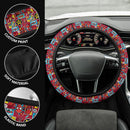 Spider Man Comic Custom Car Steering Wheel Cover